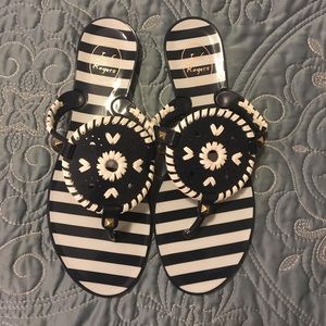Jack Rogers jelly sandals